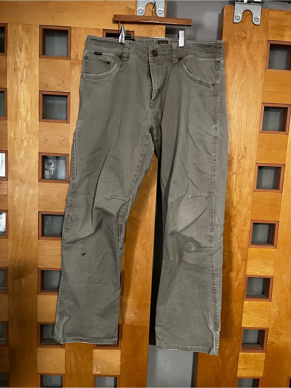 KUHL Ryder Men's Chinos in Olive Green, 34x32